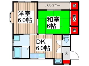 グレン・ビラの物件間取画像